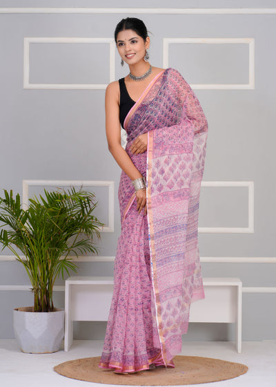 Kota Doria Saree ( KT0301 )